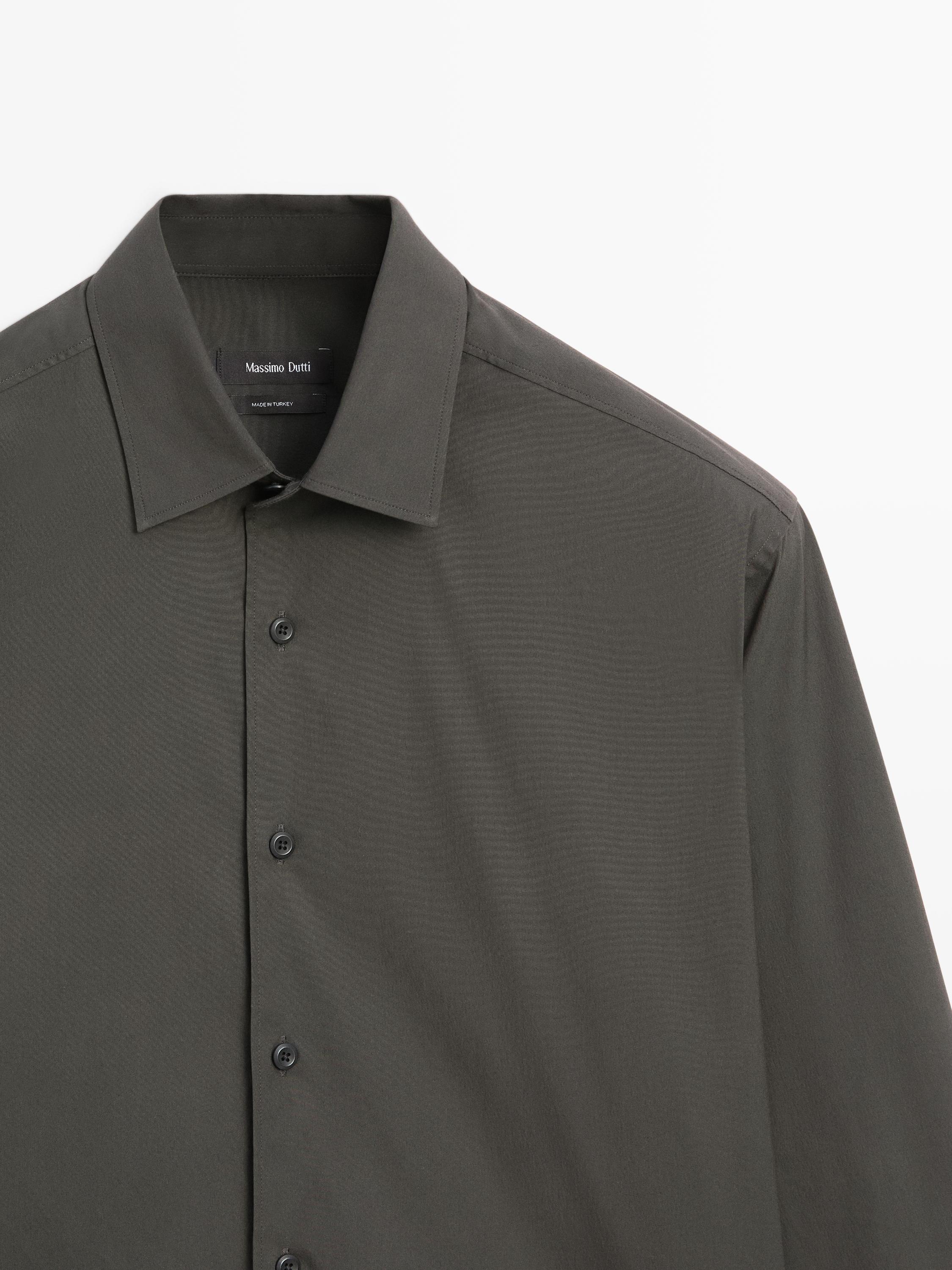 Slim fit stretch shirt